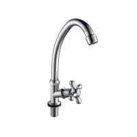 Кран набортный водоразборный TSB 013-07,металлизированный маховик, G1/2 Арт.406270003