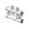 Блок распределительный ПП 25-20 PN 25, на 1 направление, белый, Pro Aqua PA63010P Арт.251439703